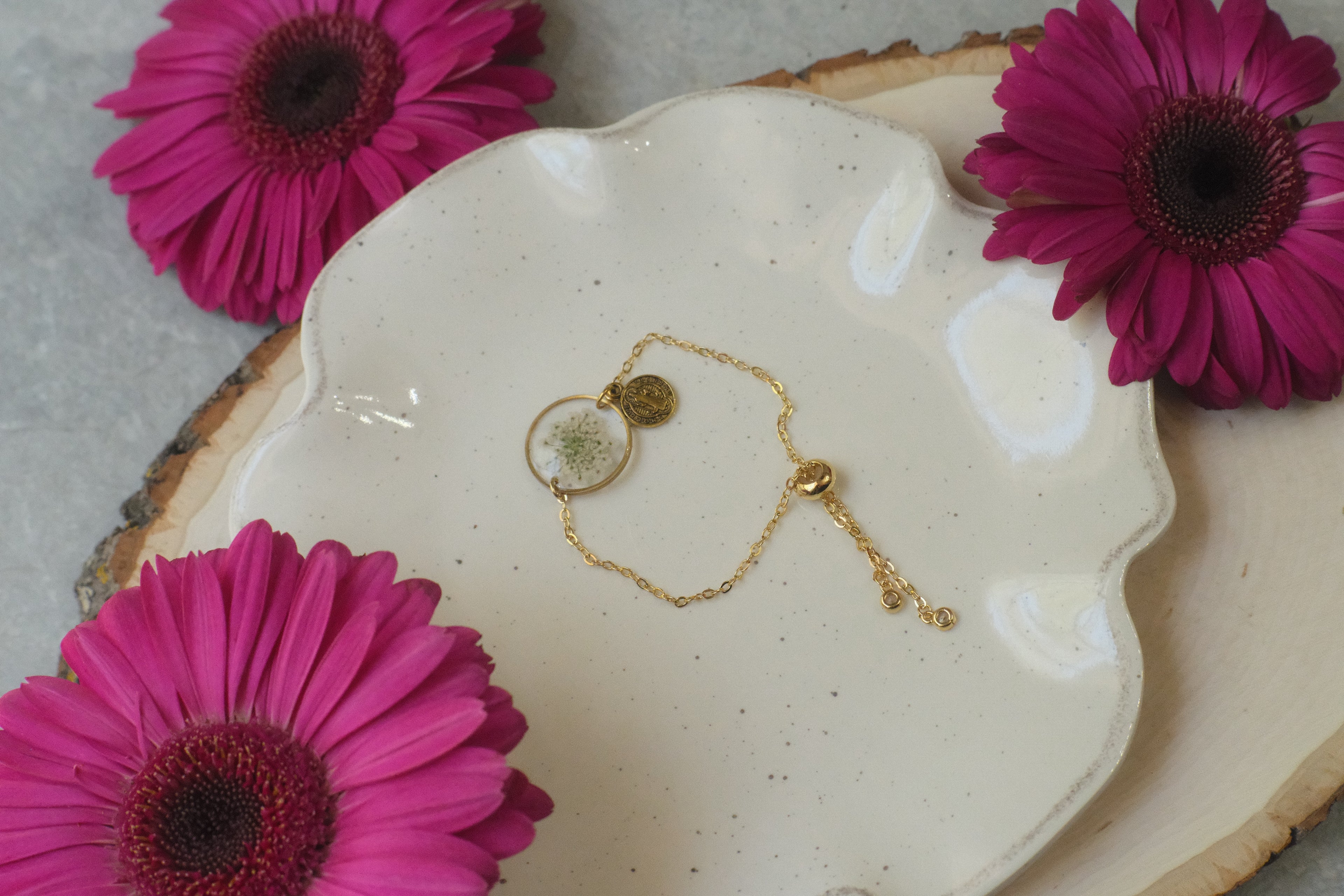 Bracelet Gold BM Wildflowers 1