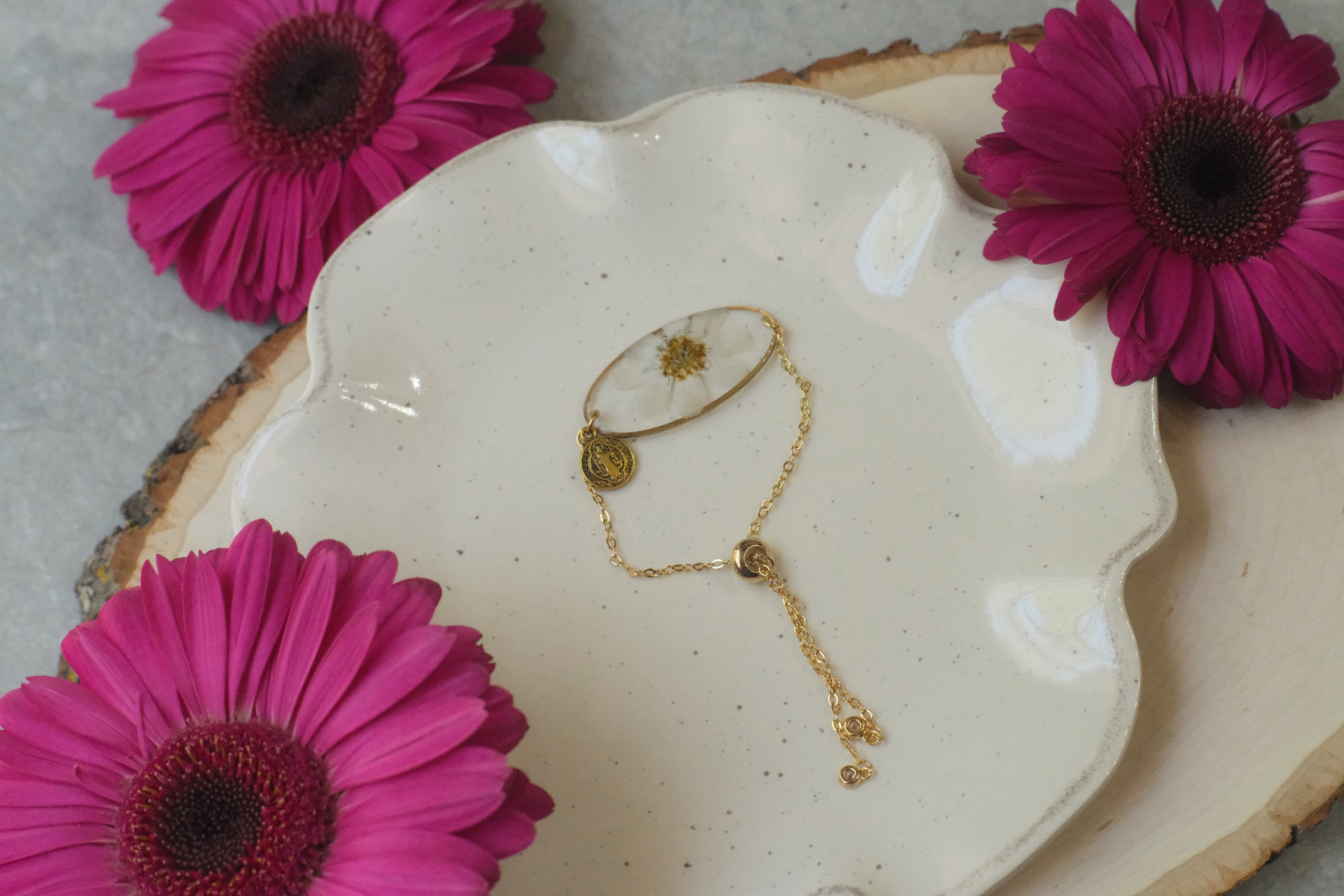 Bracelet Gold BM Wildflowers 2