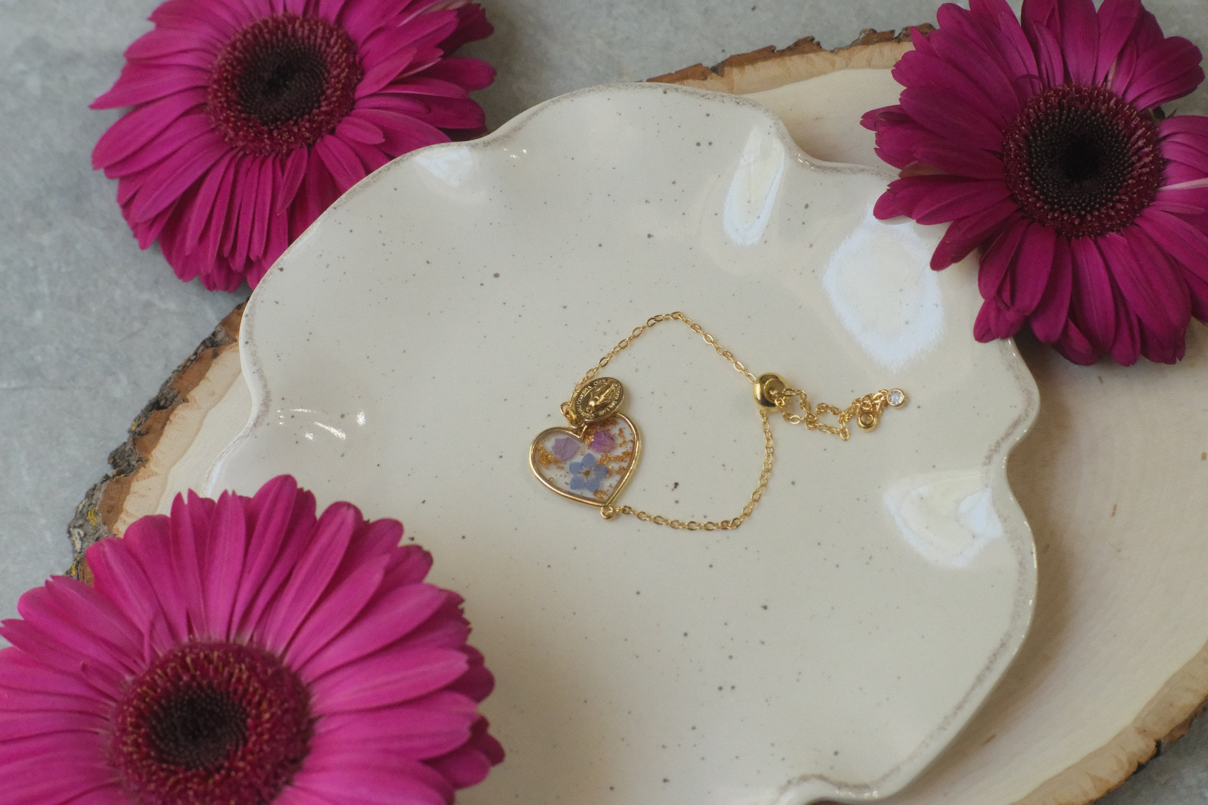 Bracelet Gold MM Wildflowers 3