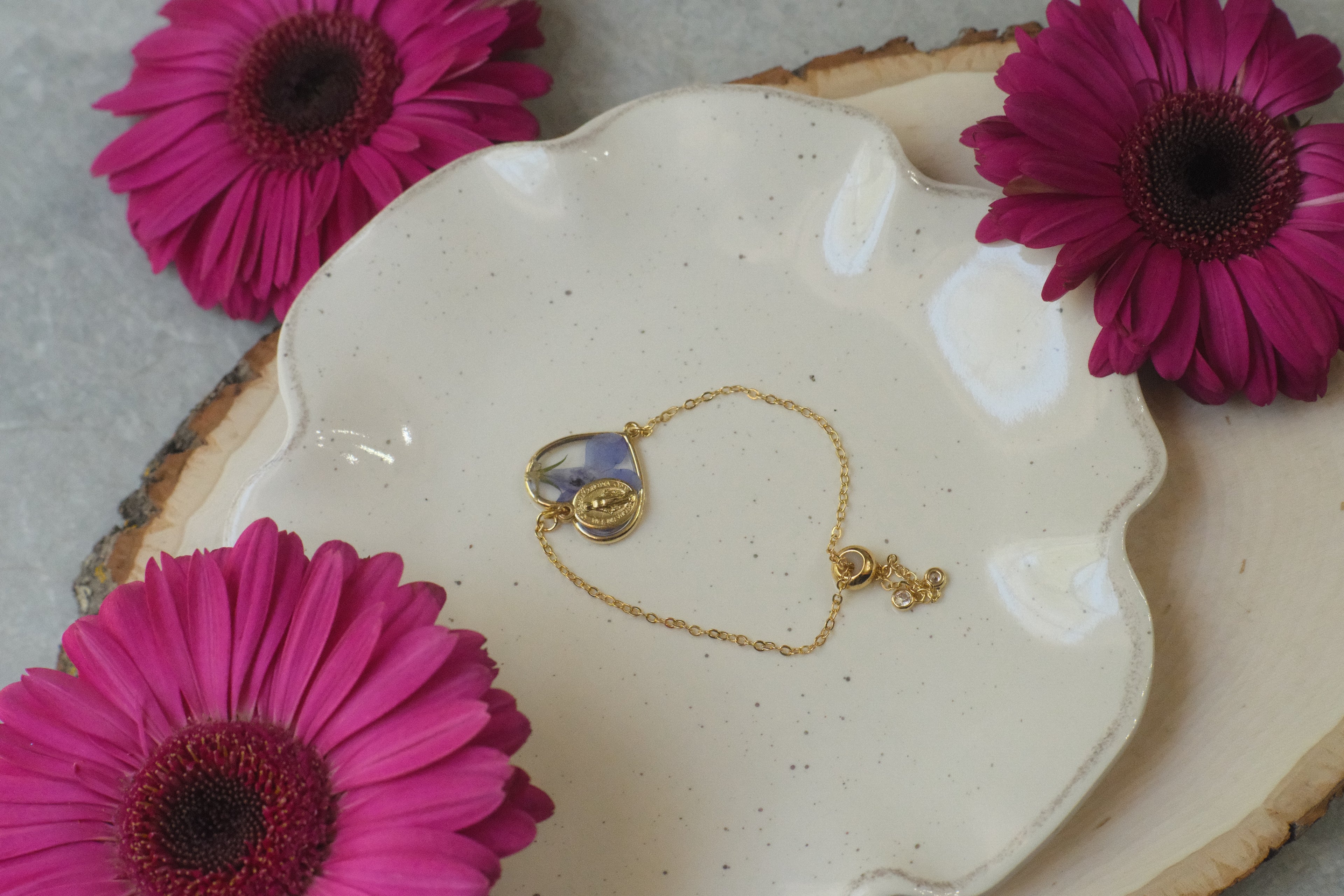 Bracelet Gold MM Wildflowers 5