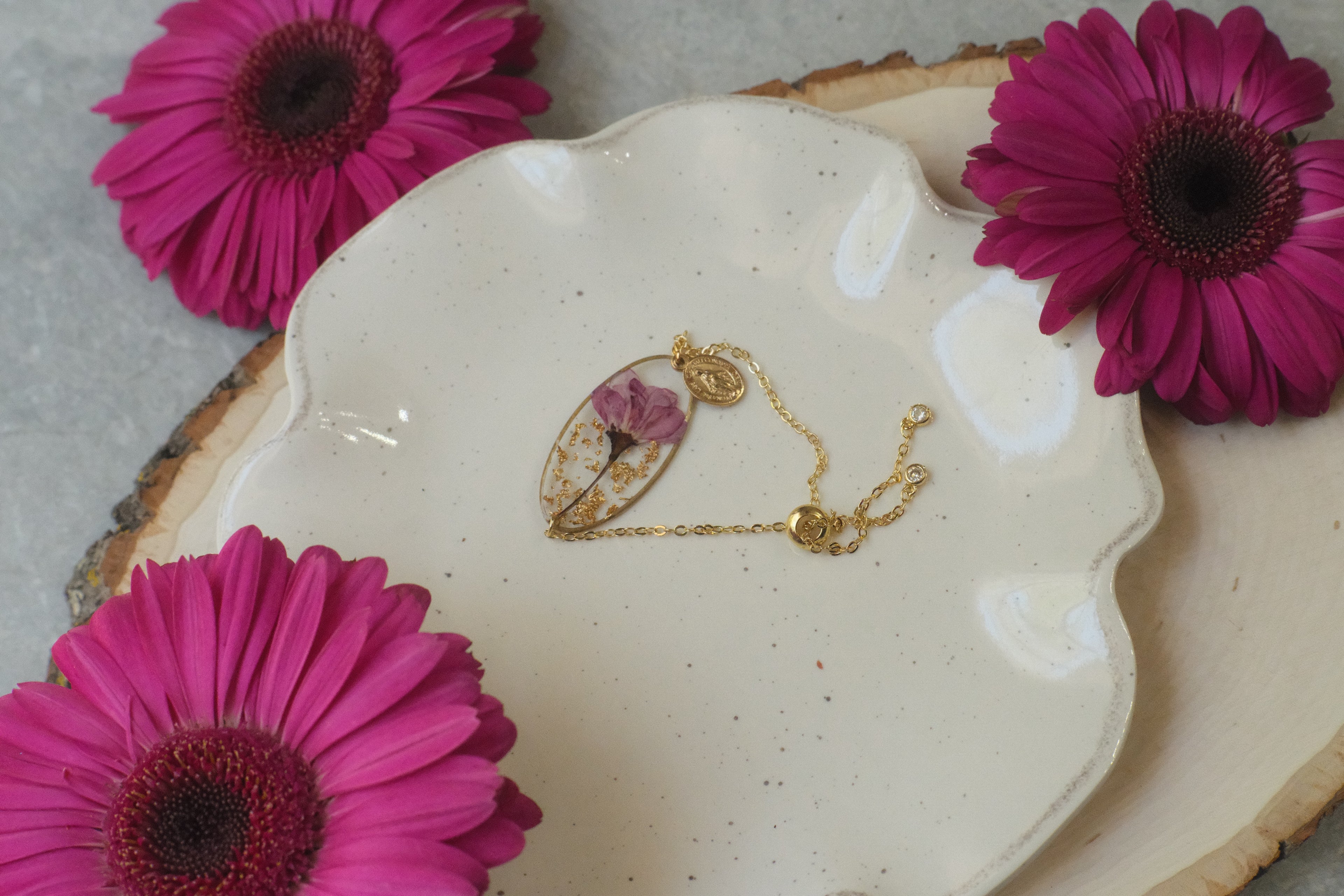 Bracelet Gold MM Wildflowers 7