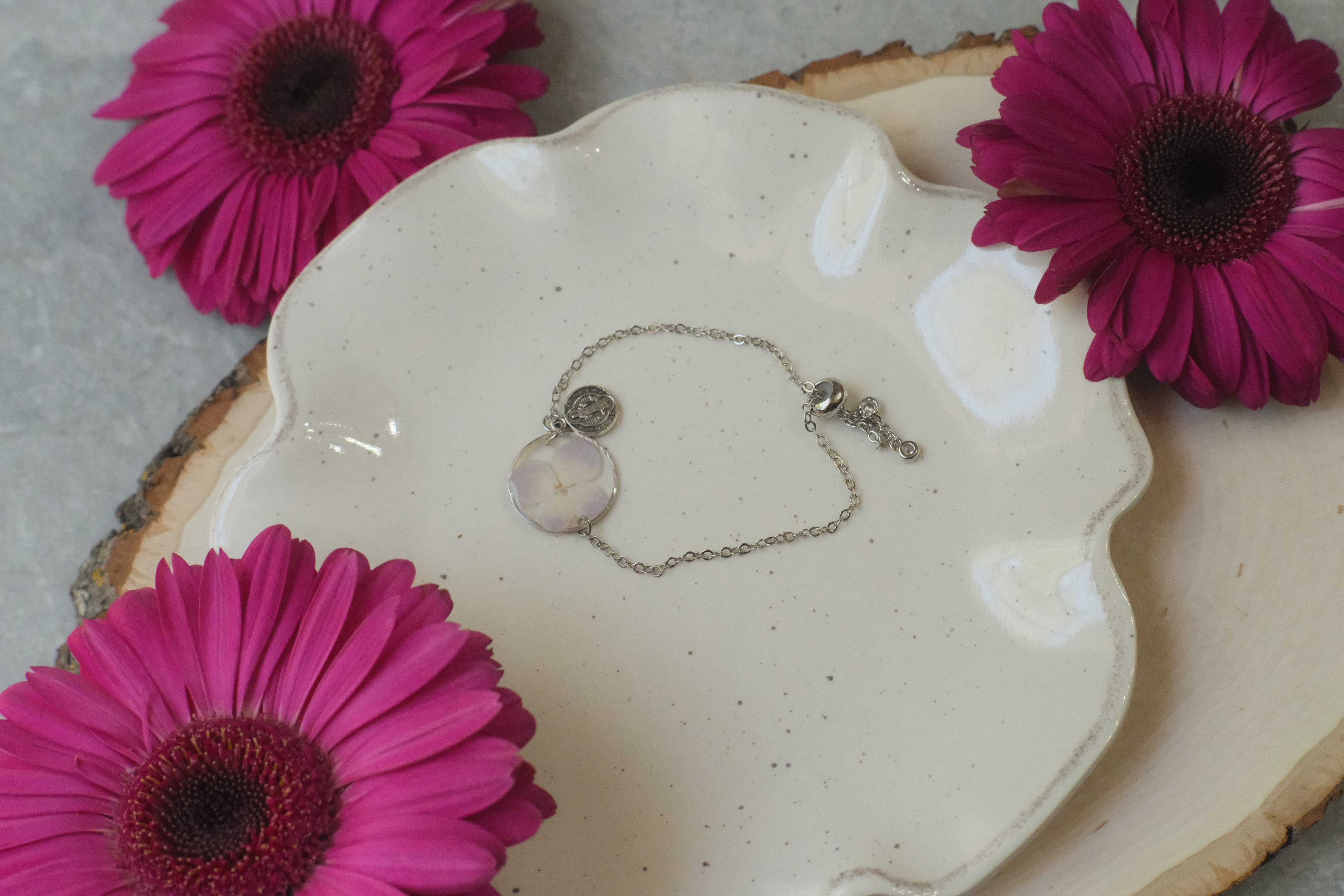 Bracelet Silver BM Wildflowers 1