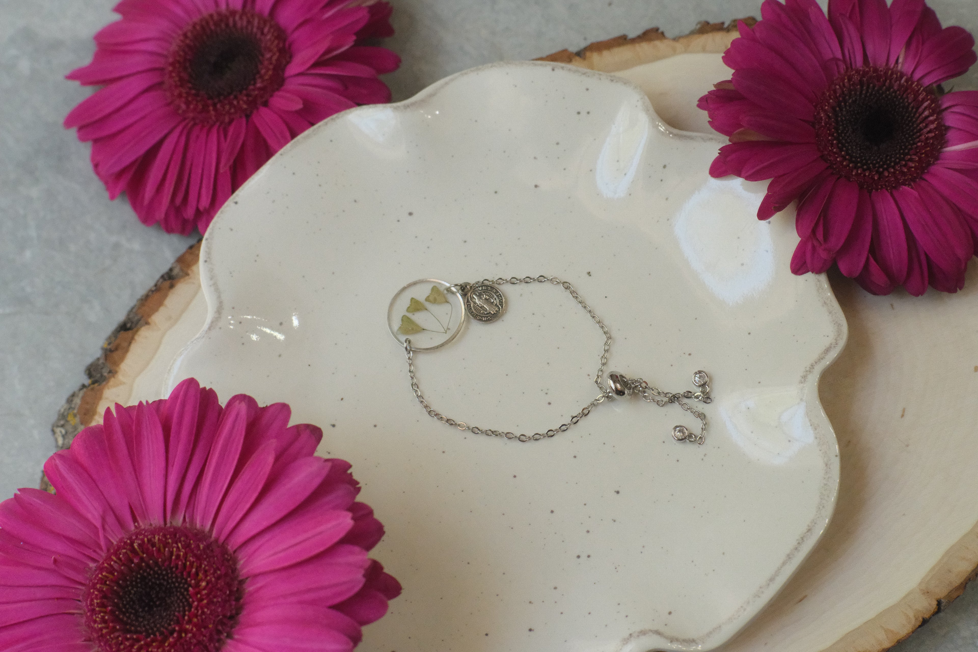 Bracelet Silver BM Wildflowers 2