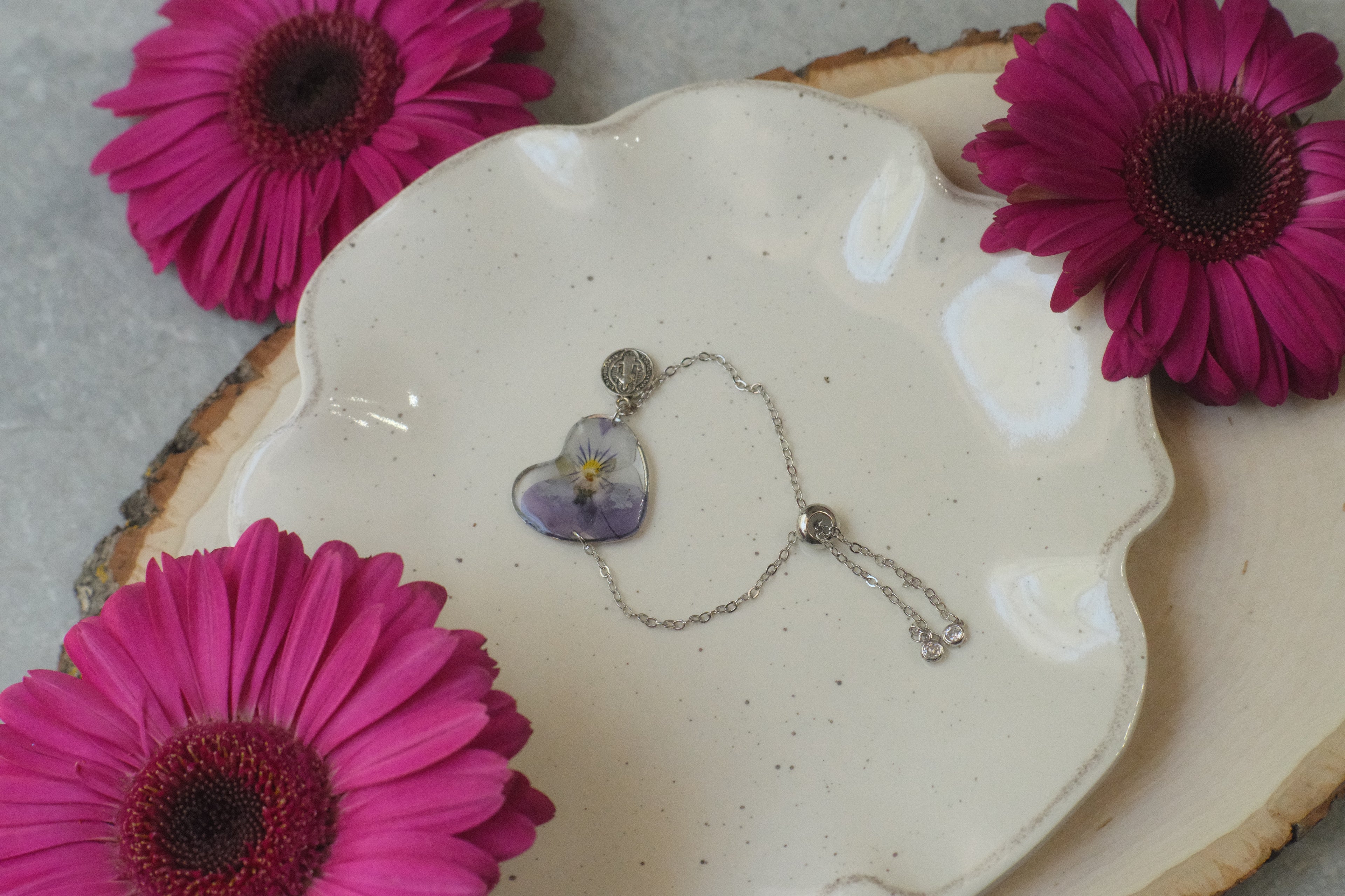 Bracelet Silver BM Wildflowers 3