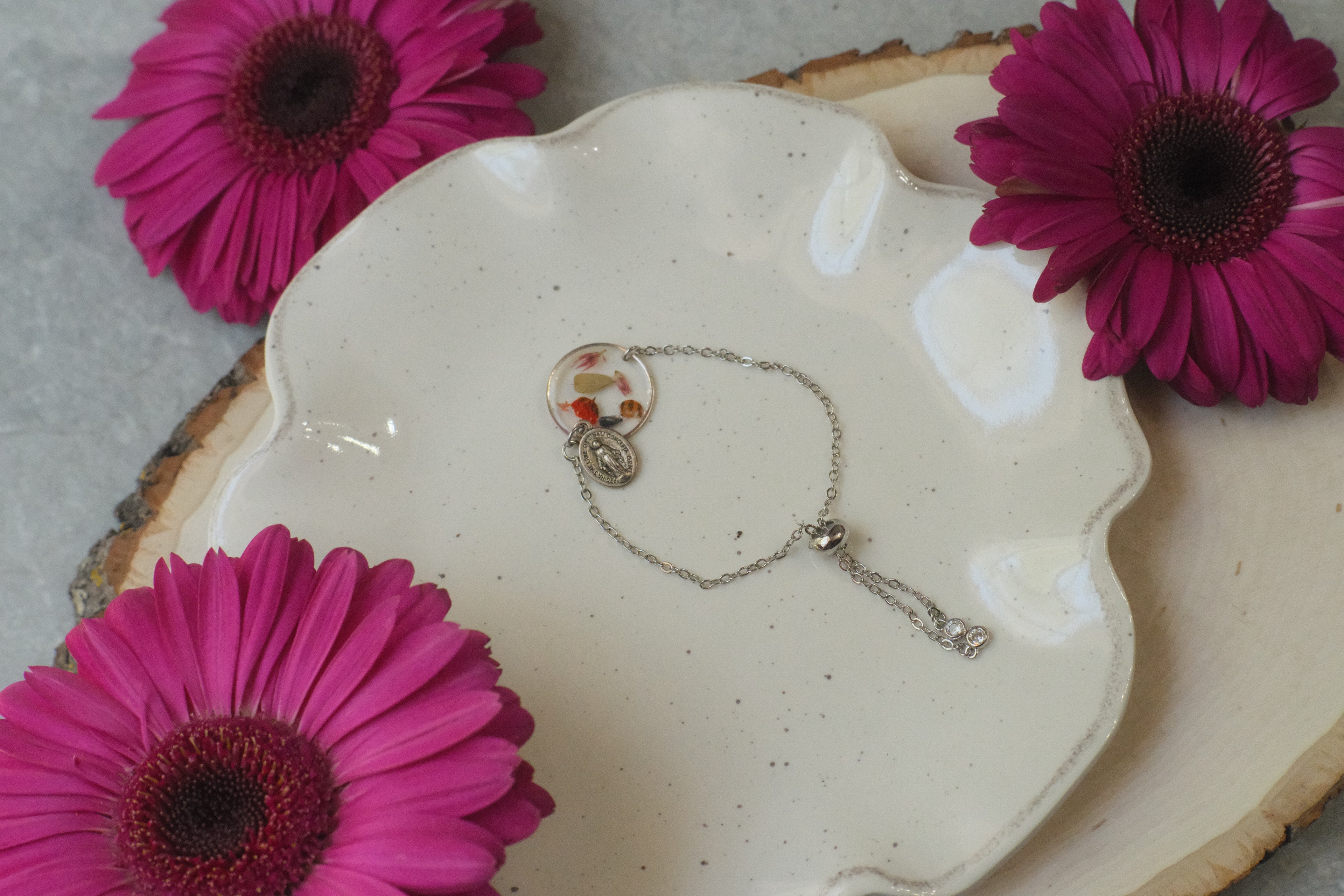 Bracelet Silver MM Wildflowers 1