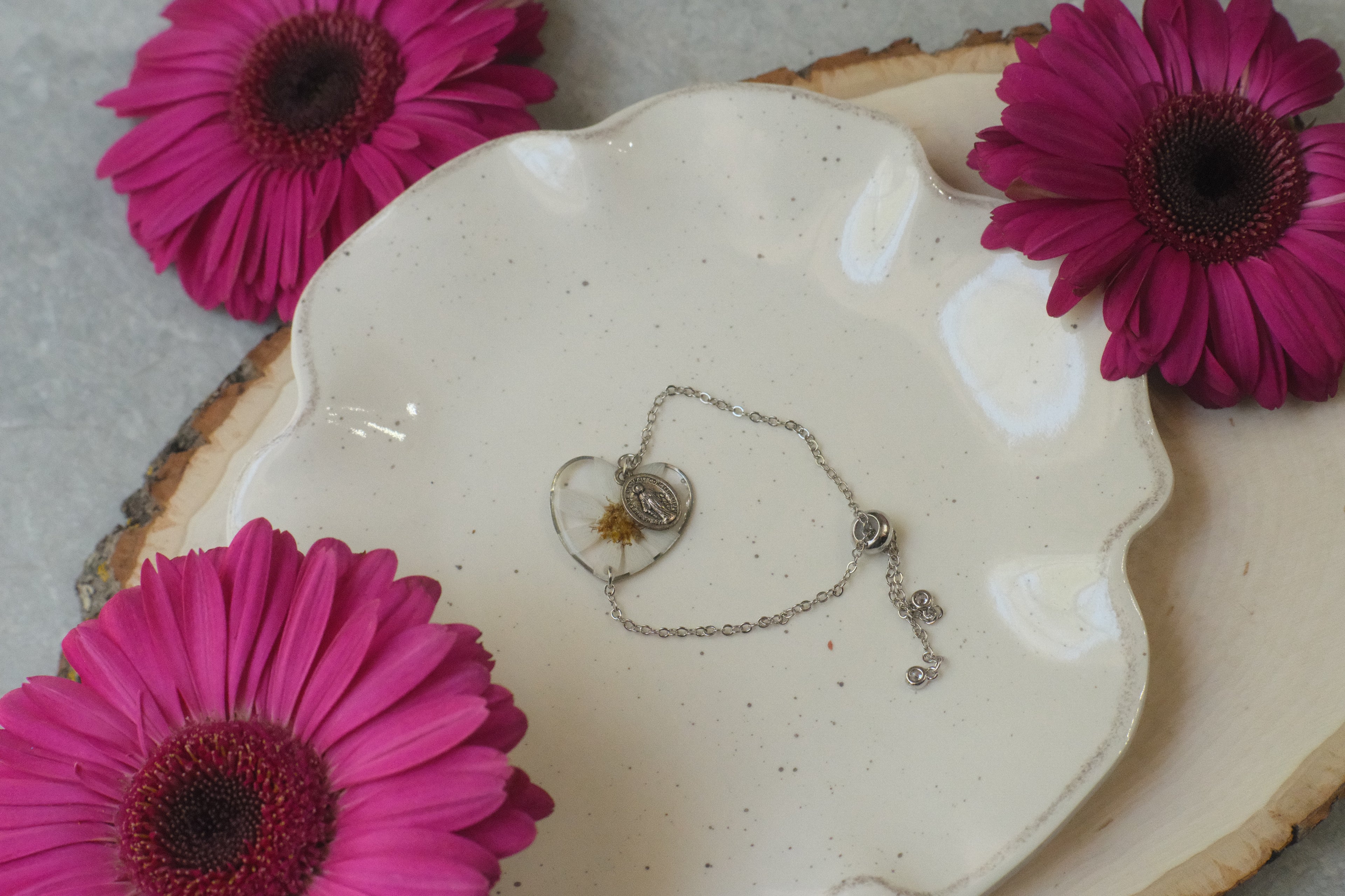 Bracelet Silver MM Wildflowers 12