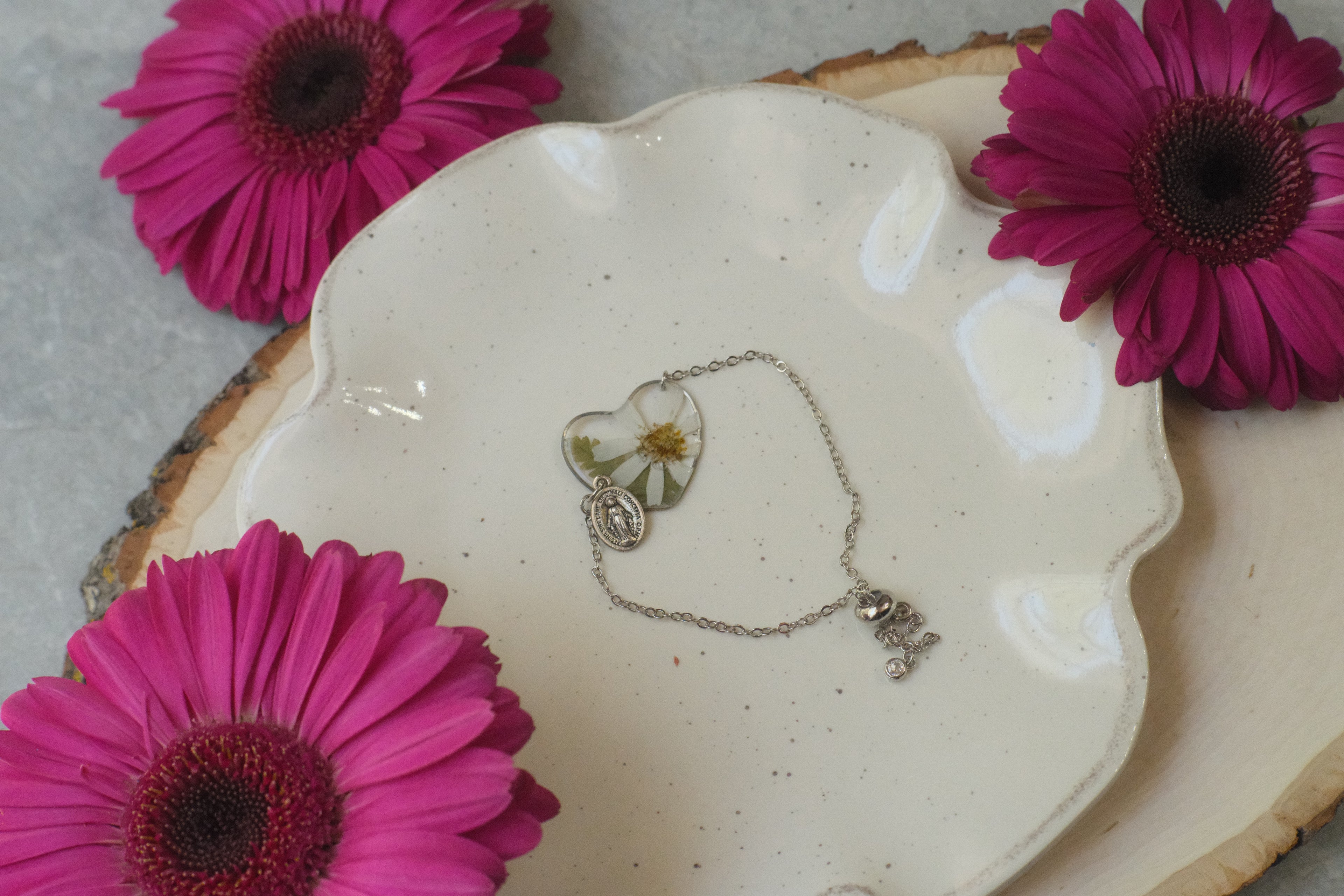 Bracelet Silver MM Wildflowers 8