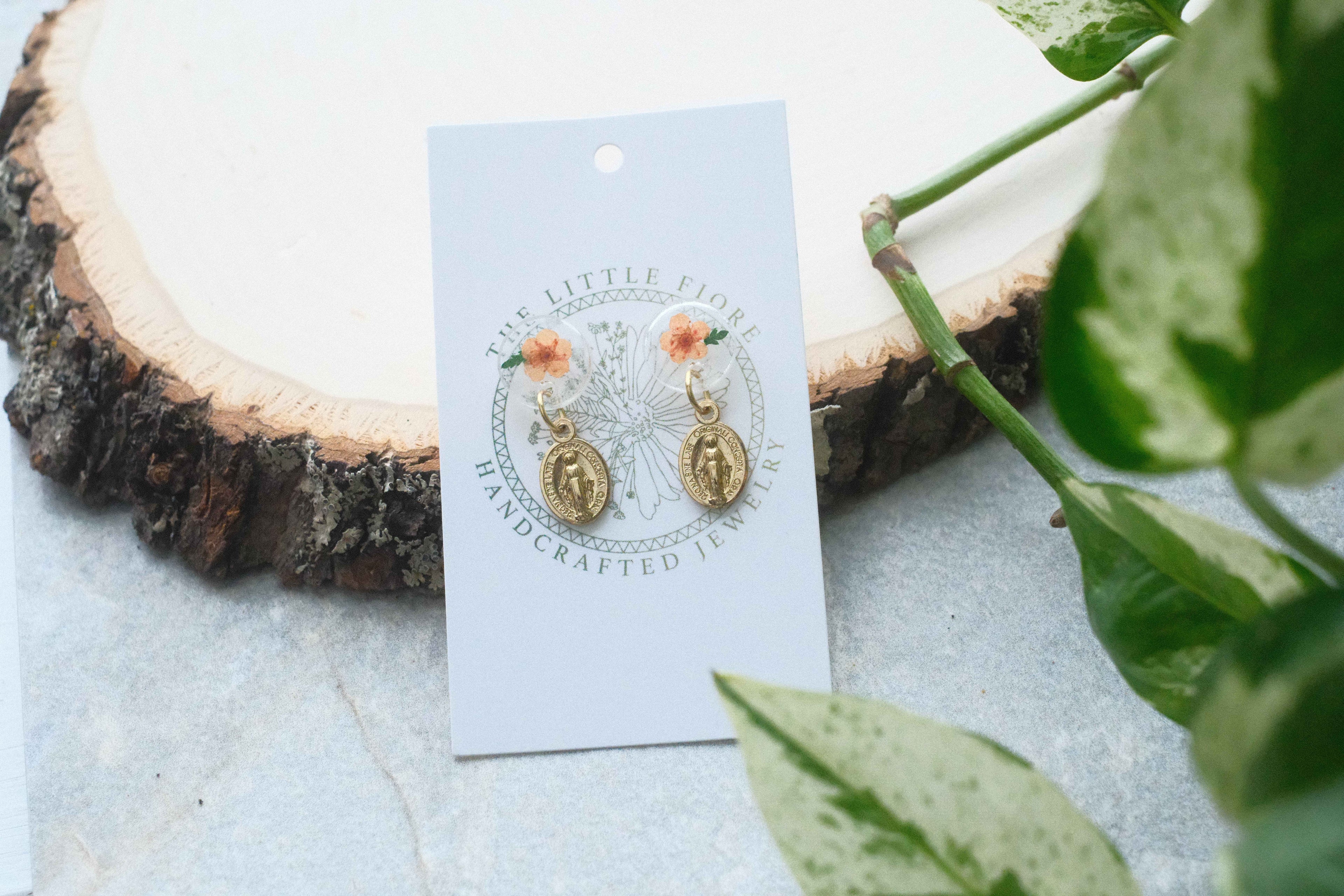 St. Adele Fiore Studs