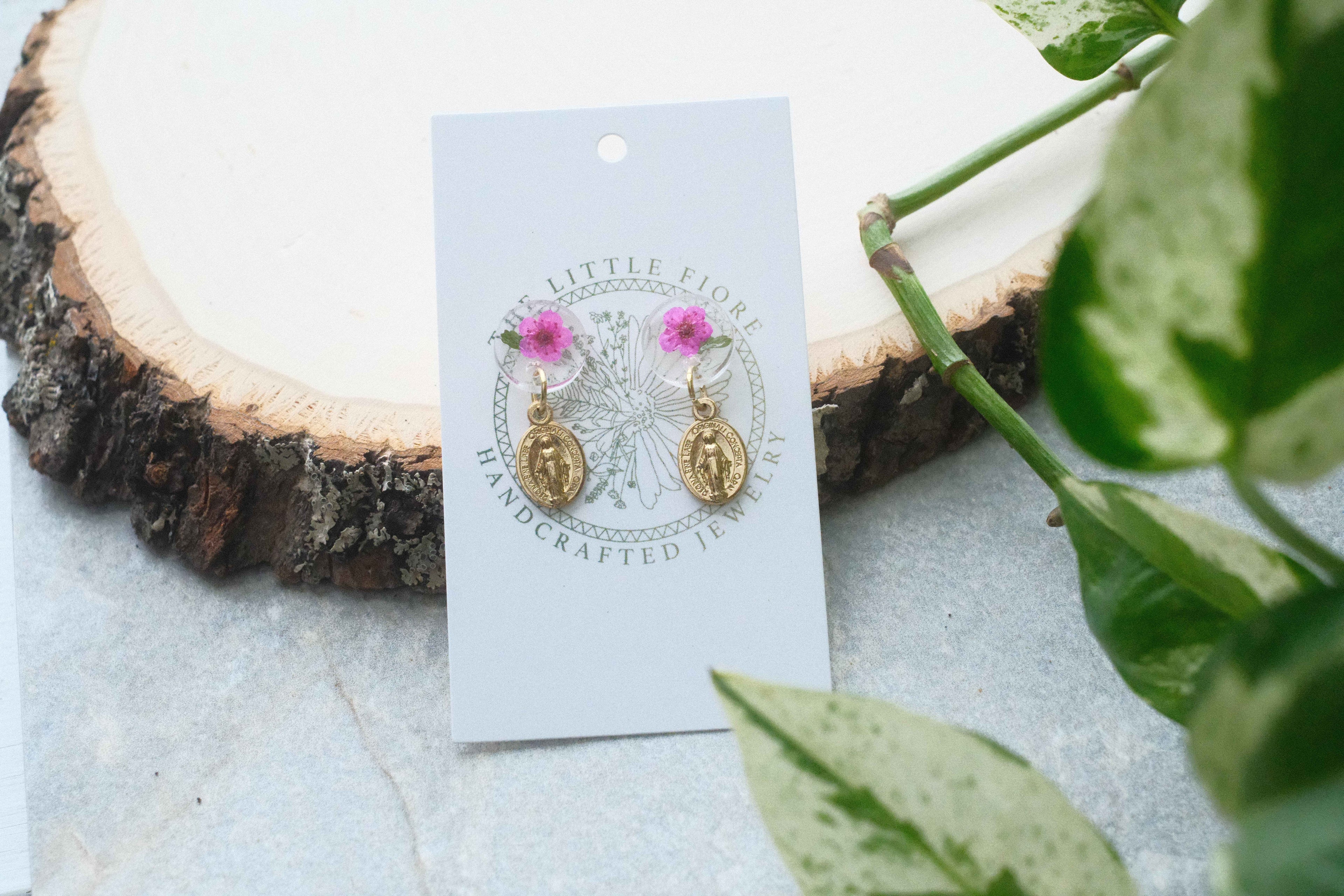 St. Genevieve Fiore Studs