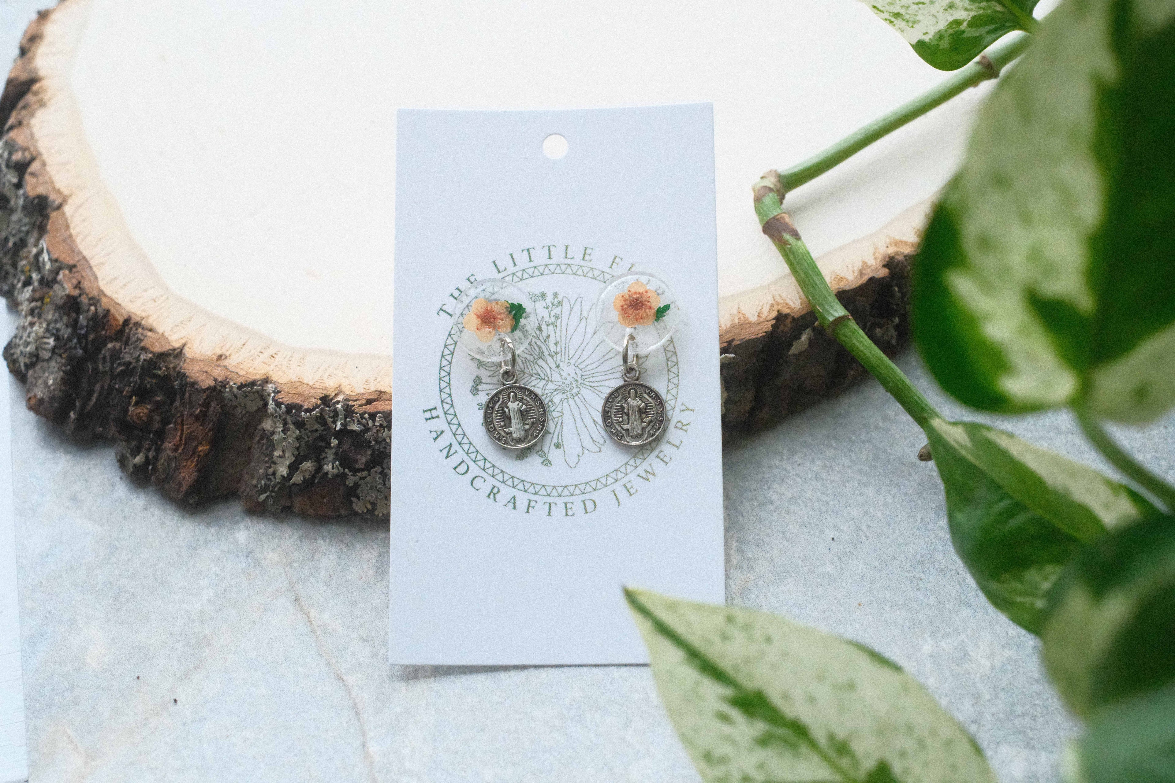 St. Adele Fiore Studs