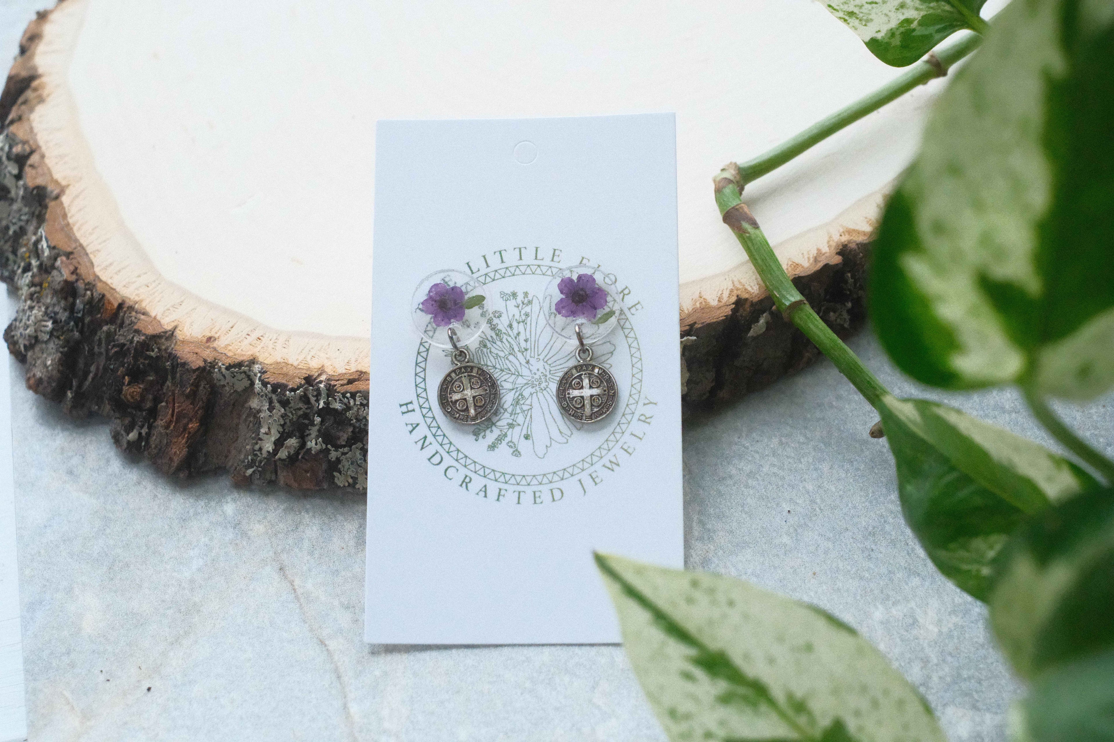 St. Menna Fiore Studs