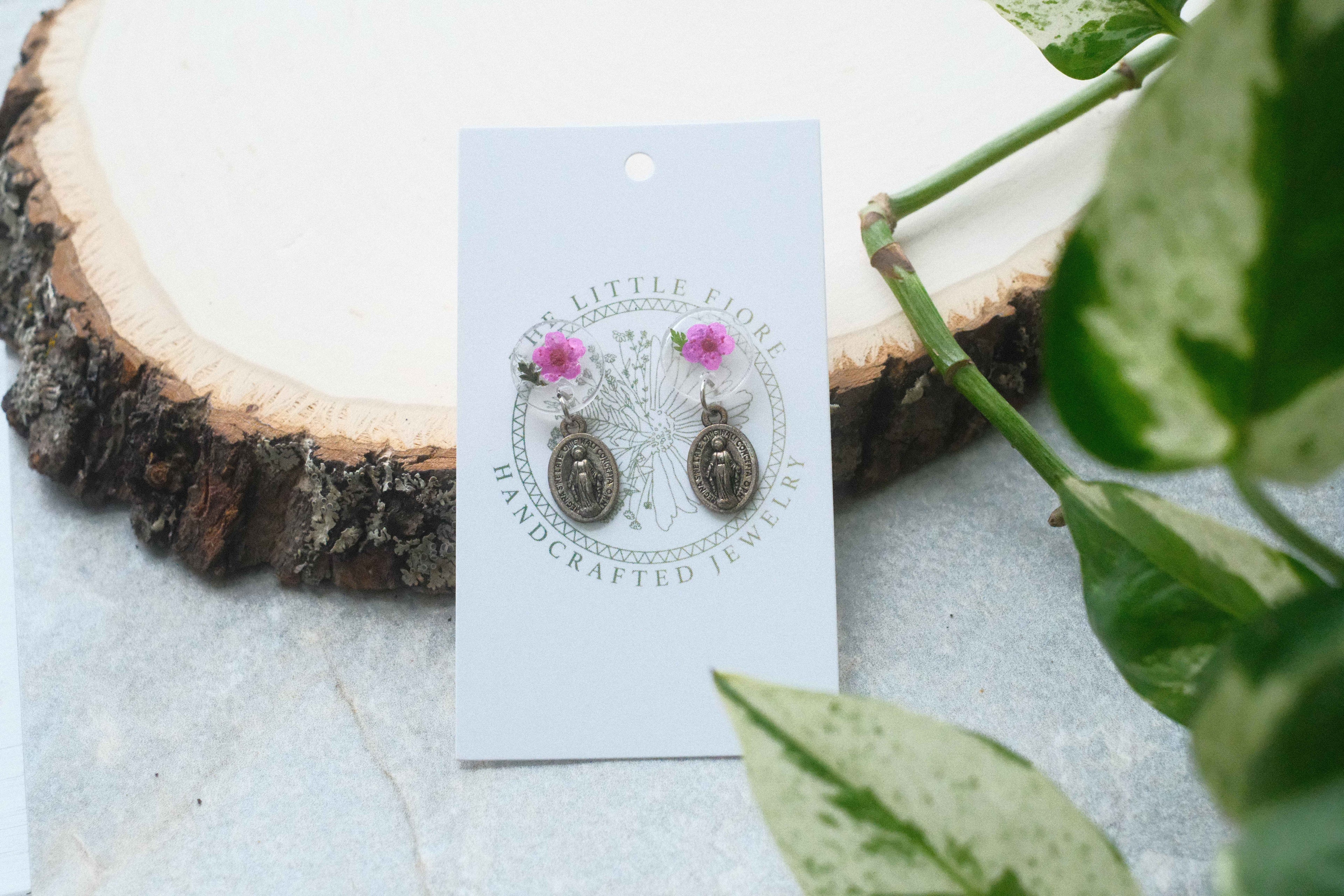 St. Genevieve Fiore Studs