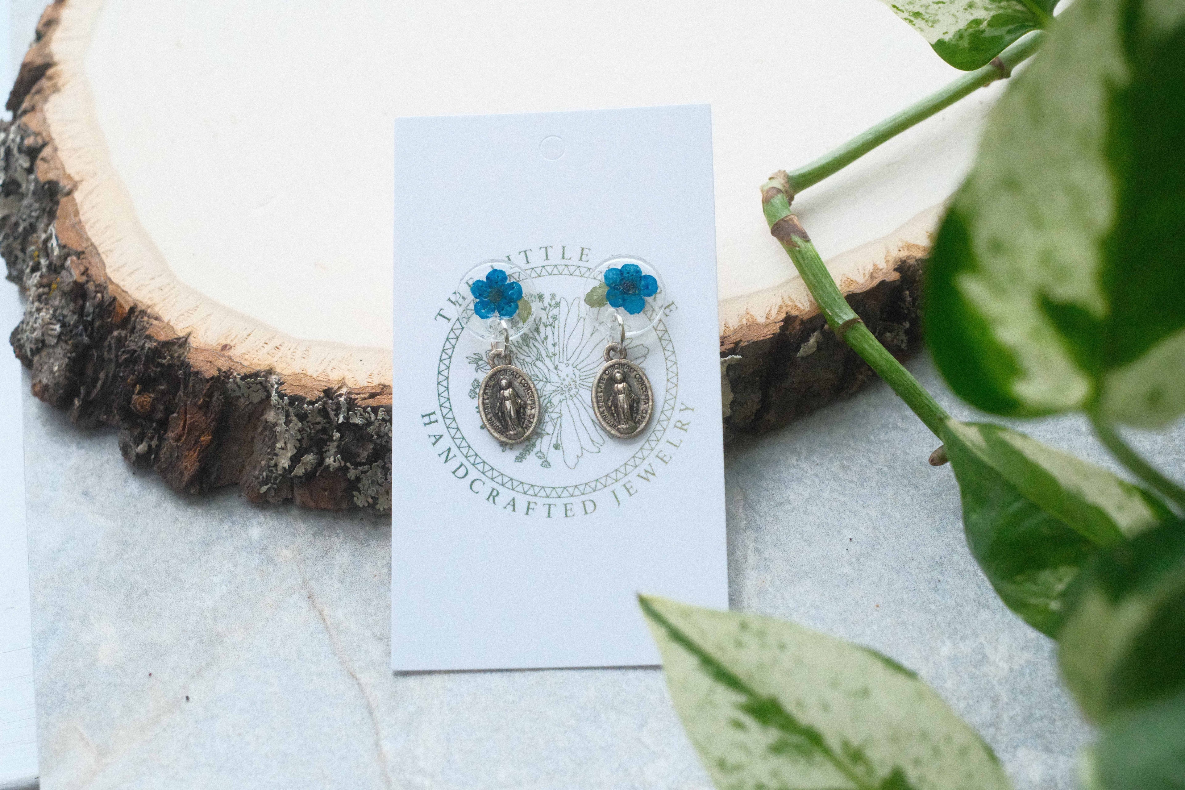 St. Teresa of Calcutta Fiore Studs
